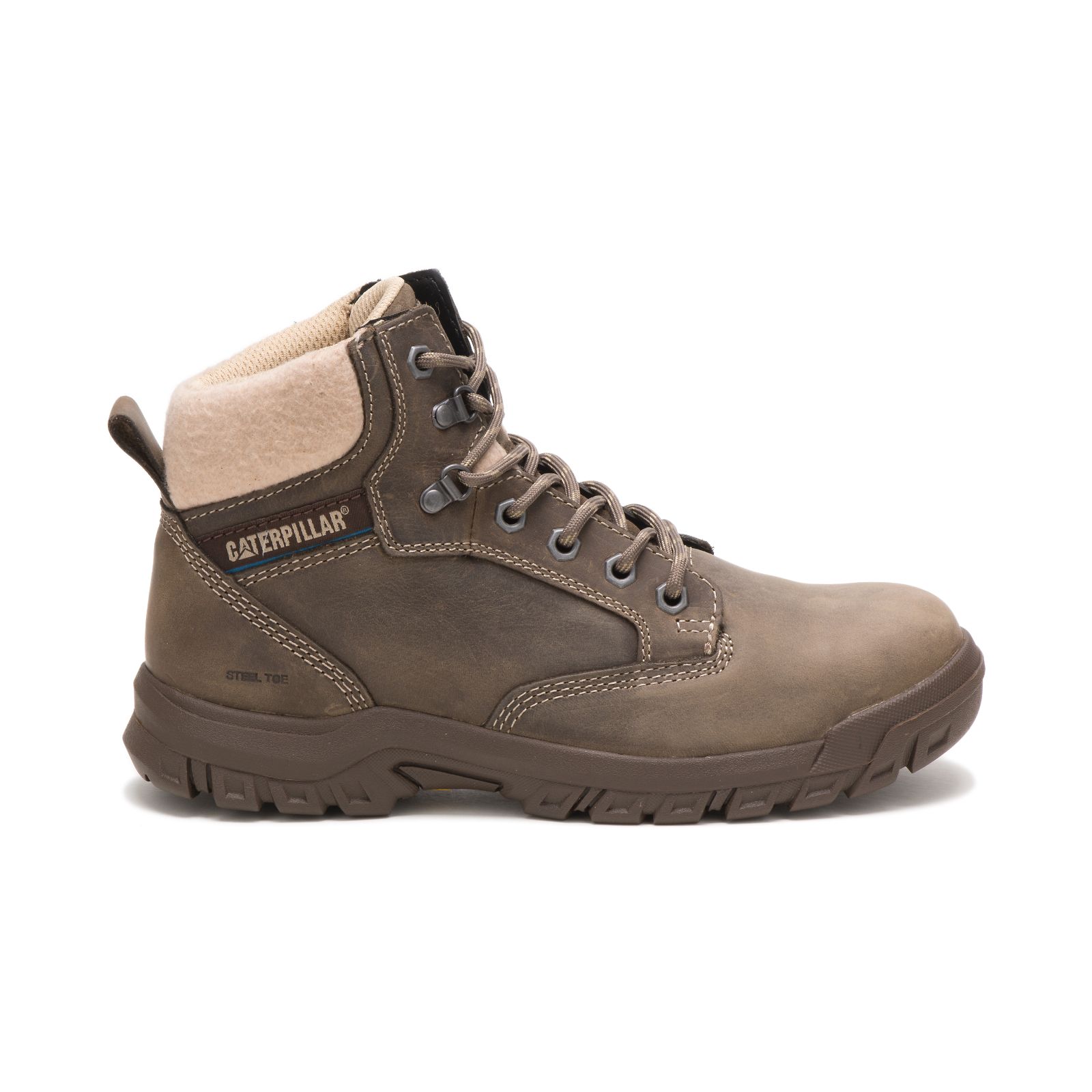 Caterpillar Tess Steel Toe - Womens Work Boots - Dark Grey - NZ (517BZDHOU)